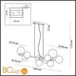 Люстра Lumion MELONA 6508/10 - Фото 0