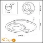 Потолочный светильник Lumion Milly 4501/85CL - Фото 2