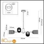 Люстра Lumion MONROE 6512/4C - Фото 0