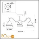 Люстра Lumion NETTIE 5214/3C - Фото 0