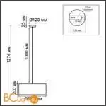 Подвесной светильник Lumion NIKKI 8251/3 - Фото 1