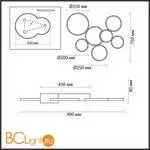 Потолочный светильник Lumion NORBERT 5254/99CL - Фото 0