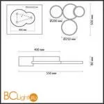 Потолочный светильник Lumion Norbert 5253/64CL - Фото 0