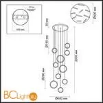 Подвесной светильник Lumion NOVA 5297/99L - Фото 0