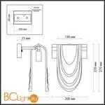 Бра Lumion OCHRE 6515/1W - Фото 0