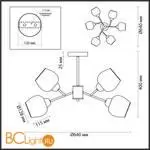 Люстра Lumion ODELL 5650/6C - Фото 0