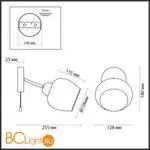 Бра Lumion ODELL 5649/1W - Фото 0