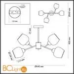 Люстра Lumion ODELL 5650/4C - Фото 0