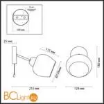 Бра Lumion ODELL 5650/1W - Фото 0