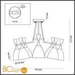 Люстра Lumion Oliver 4494/8C - Фото 1