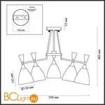 Люстра Lumion Oliver 4494/5C - Фото 2