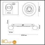 Потолочный светильник Lumion Otto 4419/99CL - Схема