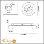 Потолочный светильник Lumion Otto 4420/99CL - Схема