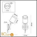 Бра Lumion Paula 4533/1W - Фото 1
