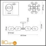 Люстра Lumion Penelopa 4548/8C - Фото 1