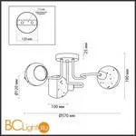 Люстра Lumion Polly 4539/3C - Фото 1