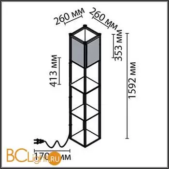 Торшер Lumion PRACTIC new 8089/1F - Фото 1