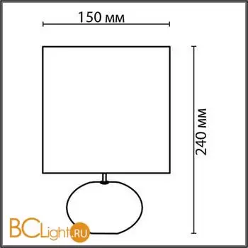 Настольная лампа Lumion RAMORA new 8135/1Т - Фото 0