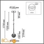 Подвесной светильник Lumion RIMINI 8083/1A - Фото 1