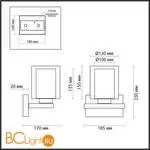 Бра Lumion RIVERLY 6524/1W - Фото 0