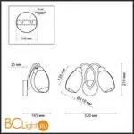 Бра Lumion Romeo 4561/2W - Фото 1