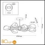 Люстра Lumion Romeo 4561/8C - Фото 1