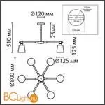Люстра Lumion ROSALINA new 8097/6C - Фото 1