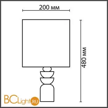 Настольная лампа Lumion SEGI new 8130/1T - Фото 1