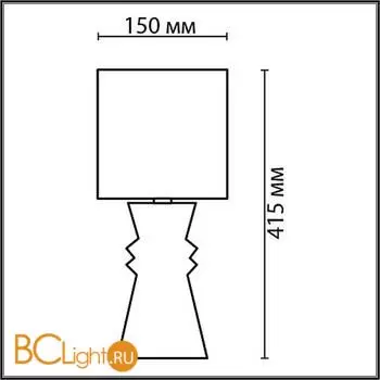Настольная лампа Lumion SEGI new 8131/1Т - Фото 0