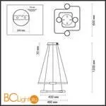 Подвесной светильник Lumion Sheridan 5250/92L - Фото 0