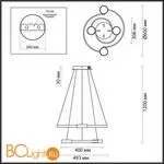 Подвесной светильник Lumion Sheridan 5247/79L - Фото 0