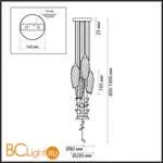 Подвесной светильник Lumion SHIVON 6518/4 - Фото 0