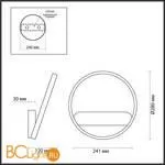 Настенный светильник Lumion Sid 5251/10WL - Фото 0