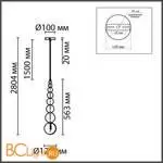 Подвесной светильник Lumion SOLIDA new 8088/1A - Фото 0