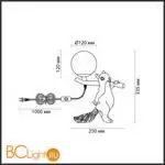 Настольная лампа Lumion SQUIRREL 6522/1T - Фото 0