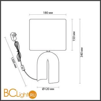 Настольная лампа Lumion STACY 5661/1T - Фото 0