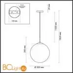 Подвесной светильник Lumion Summer 6509/1A - Фото 0