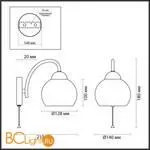 Бра Lumion SYDNEE 4591/1W - Фото 0