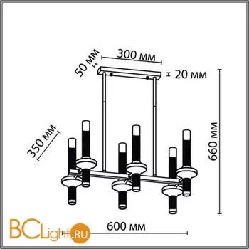 Подвесной светильник Lumion TAMARESA new 8112/12 - Фото 0