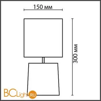 Настольная лампа Lumion TANITA 8158/1Т - Фото 0