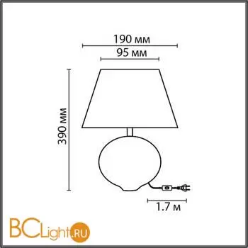 Настольная лампа Lumion TAPALA new 8139/1Т - Фото 0
