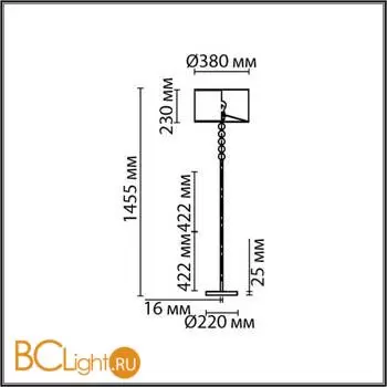 Торшер Lumion TAPIA 8078/1F - Фото 0