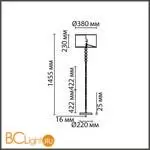 Торшер Lumion TAPIA 8078/1F - Фото 0