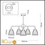 Люстра Lumion TOBY 5289/5C - Фото 0