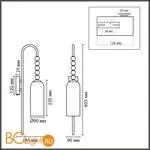 Бра Lumion TRACY 8271/1W - Фото 0