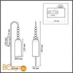 Бра Lumion TRACY 8270/1W - Фото 0