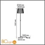 Торшер Lumion TUNE 8302/1F - Фото 0