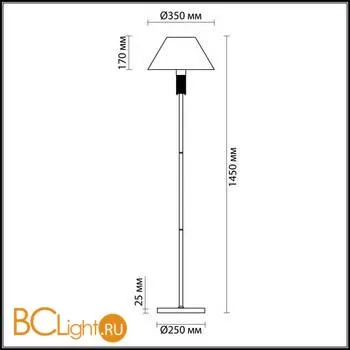 Торшер Lumion Vanessa 4514/1F - Фото 1