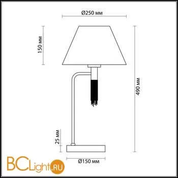 Настольная лампа Lumion Vanessa 4514/1T - Фото 2