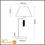 Настольная лампа Lumion Vanessa 4514/1T - Фото 2